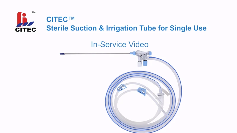 CITEC™ Sterile Suction & Irrigation Tube for Single Use In-Service Video