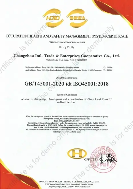 Occupational health and safety