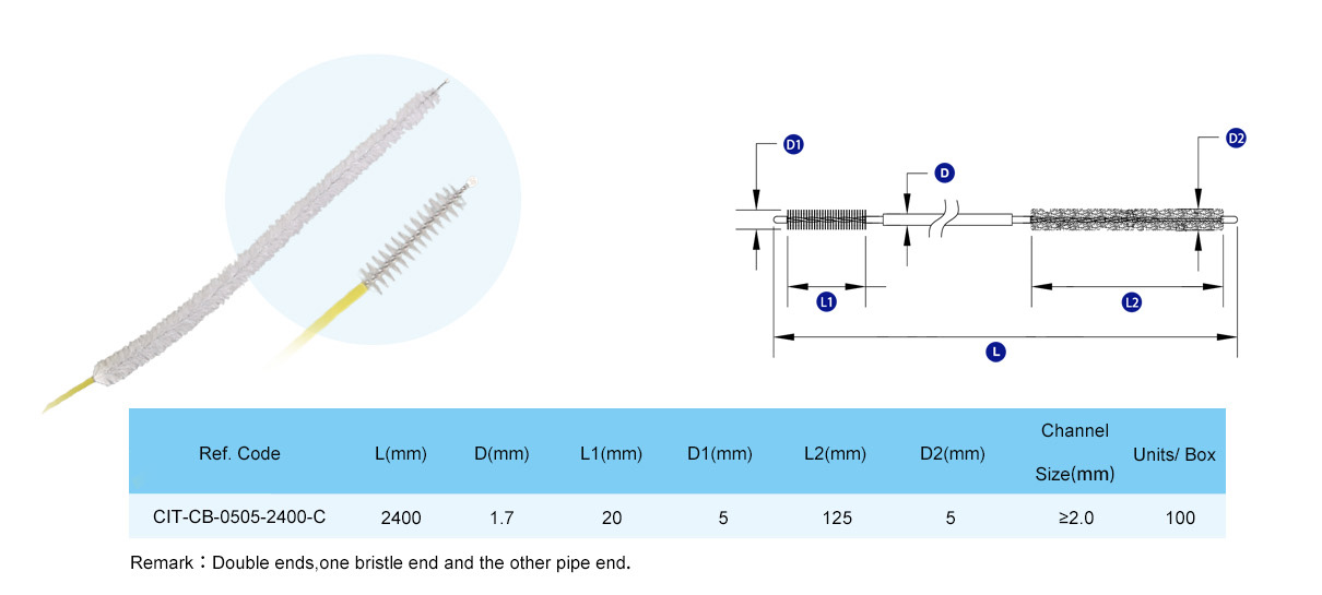 Cleaning Brush for Endoscope Channel | Endoscope Brushes