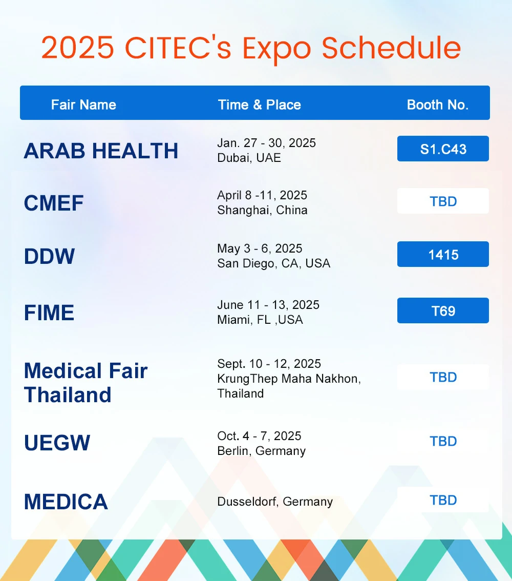 2025 CITEC Expo Schedule