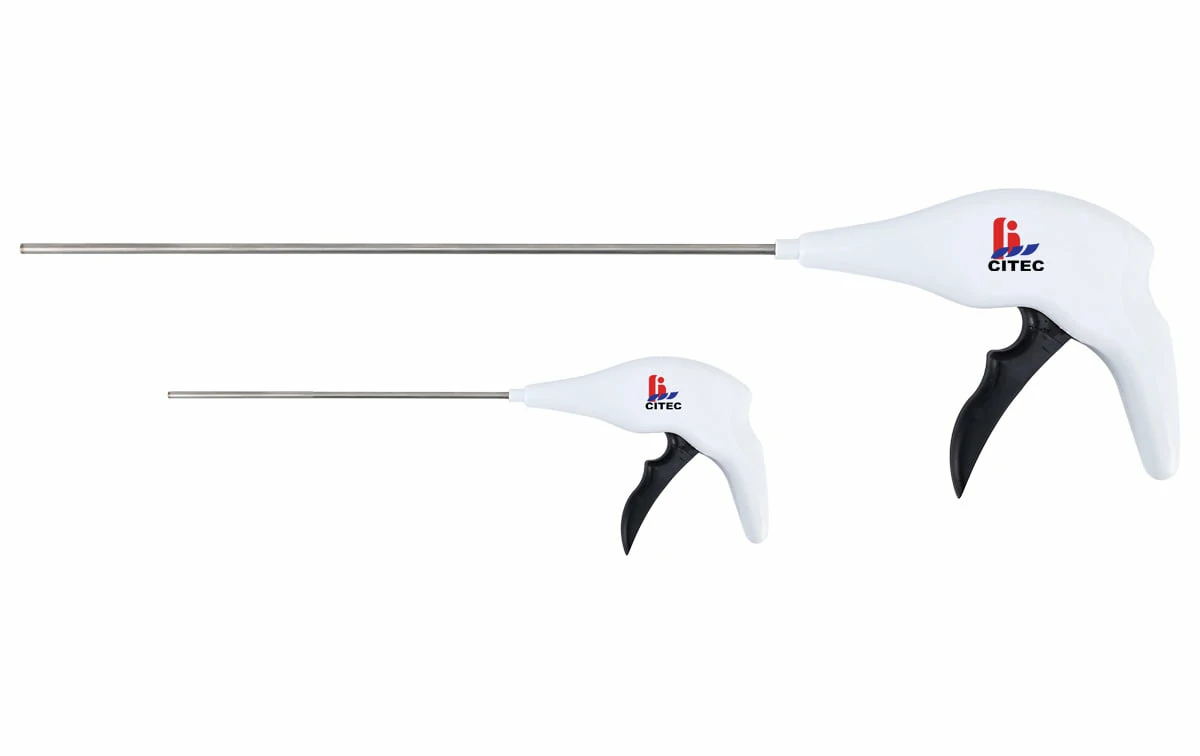 Hernia Stapler is mainly applied in the abdominal surgery, in order to fix the hernia patch, instead of manual suture. 