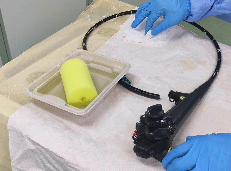Endoscopy Cleaning Bowls | Endoscope Sponges - GI Solutions